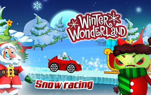 Winter wonderland: Snow racing