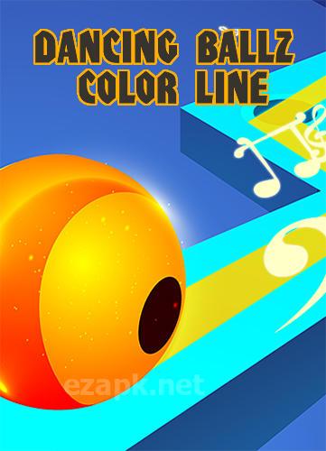 Dancing ballz: Color line