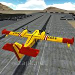 Airplane firefighter simulator