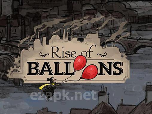 Rise of balloons