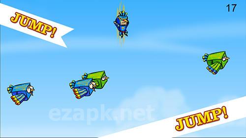 Blue bird man: The super bird rider!!!