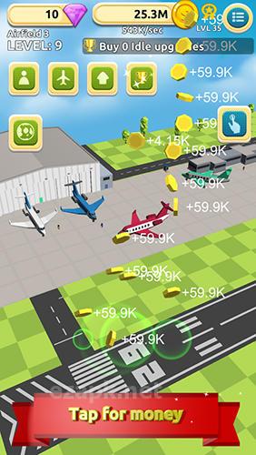 Airfield tycoon clicker