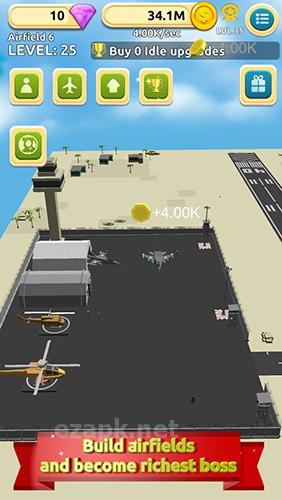 Airfield tycoon clicker