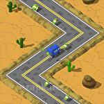 Rally racer with zigzag