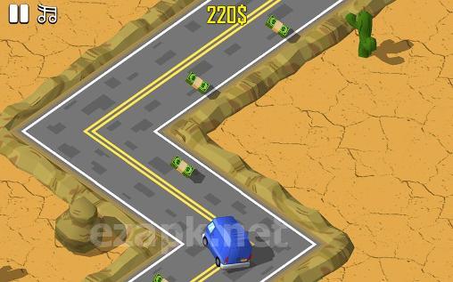 Rally racer with zigzag