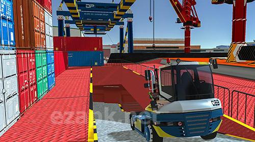 Cargo crew: Port truck driver