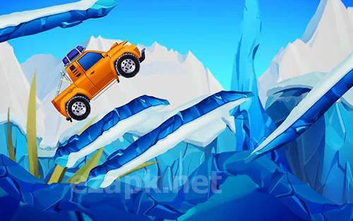 Arctic roads: Car racing game