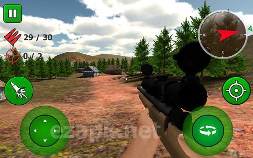 Sniper game: Deer hunting