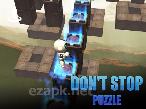 Don't stop: Puzzle