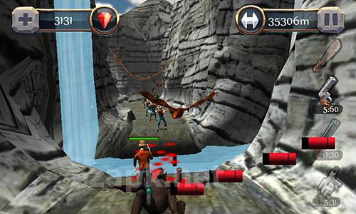 Canyon hunter: Run and shoot