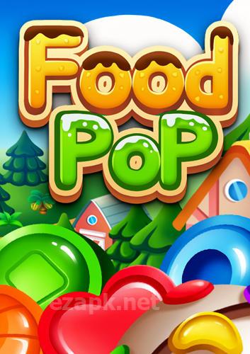 Food pop: New puzzle gravity world. Food burst 2