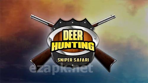 Deer hunting sniper safari: Animals hunt