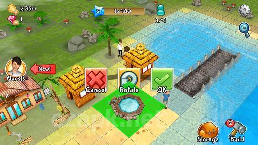 Paradise resort: Free island