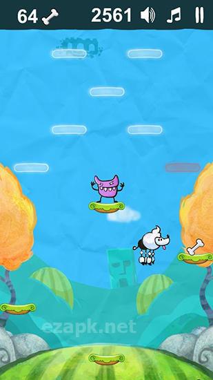 Poodle jump: Fun jumping games