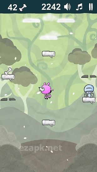 Poodle jump: Fun jumping games