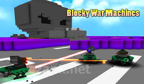 Blocky war machines