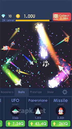 Idle rocket: Aircraft evolution and space battle