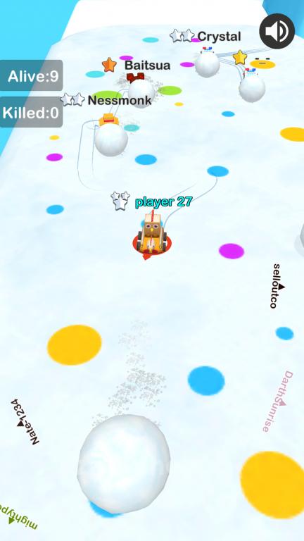 Frozen Kart: Snowball GO!