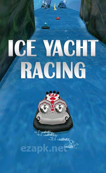 Ice yacht racing