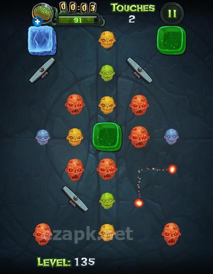 Zombie blast: Head smasher