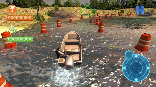 Speed boat parking 3D 2015