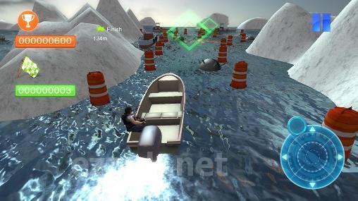 Speed boat parking 3D 2015