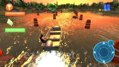 Speed boat parking 3D 2015