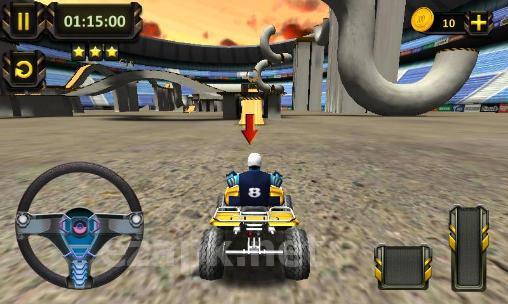 ATV racing: 3D arena stunts