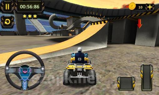 ATV racing: 3D arena stunts