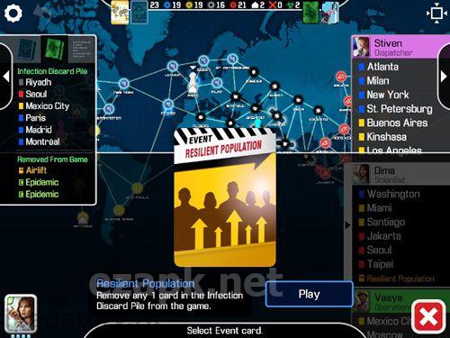 Pandemic: The board game