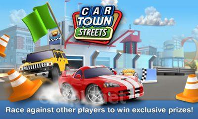 Car town streets