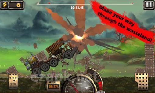 Monster car: Hill racer 2