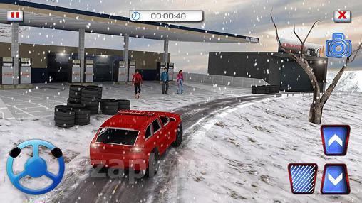 Snow hill offroad 4x4 truck 3D