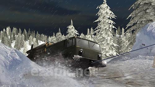Winter timber truck simulator