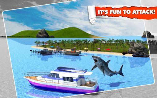 Angry shark: Simulator 3D