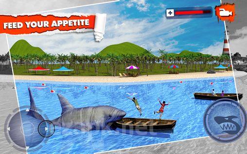 Angry shark: Simulator 3D