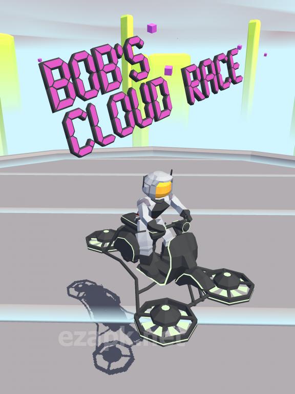 Bob's Cloud Race: Casual low poly game