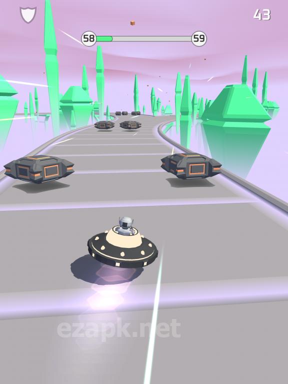 Bob's Cloud Race: Casual low poly game