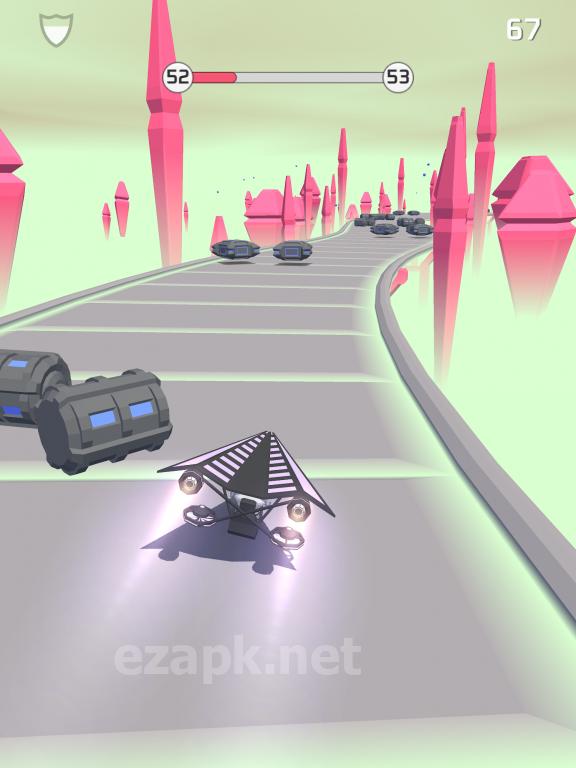 Bob's Cloud Race: Casual low poly game