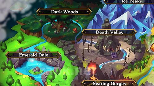 Battle rams: Clash of castles. Action RPG moba