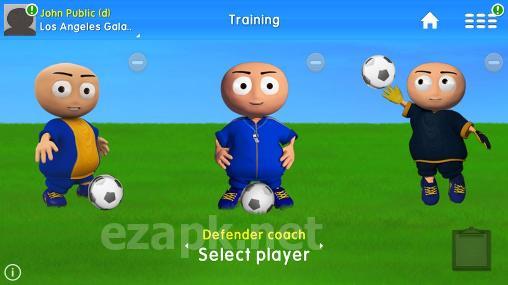 Online soccer manager