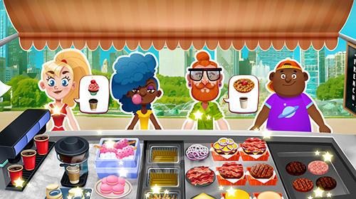 Burger truck Chicago: Fast food cooking game