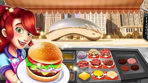 Burger truck Chicago: Fast food cooking game