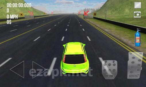 Long road traffic racing 3D