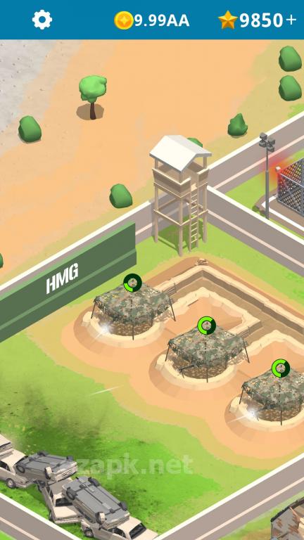 Idle Army Base