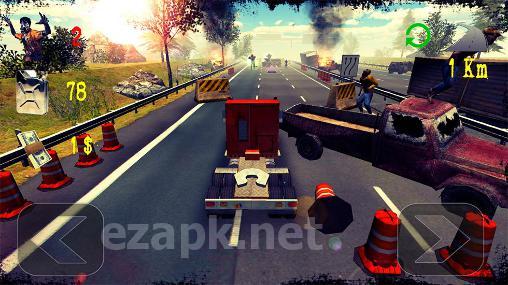 Road fury: Zombies 3D