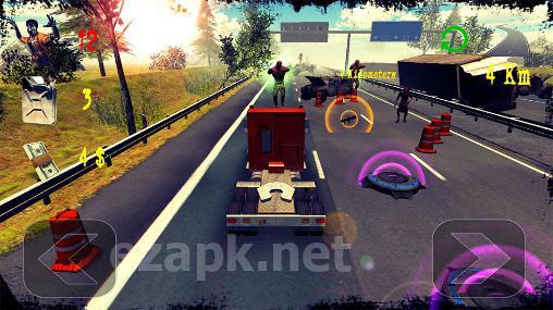 Road fury: Zombies 3D