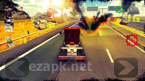 Road fury: Zombies 3D