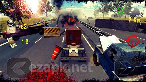 Road fury: Zombies 3D