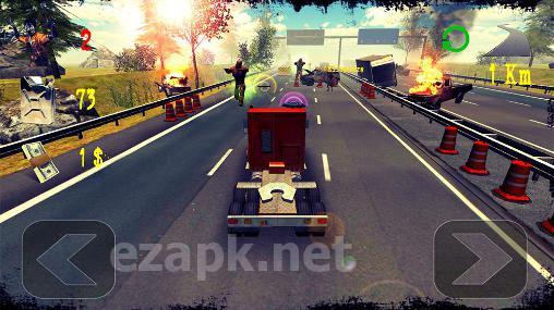 Road fury: Zombies 3D